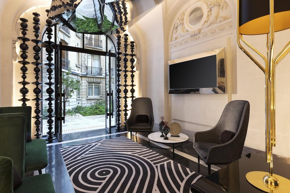 라 클레 샹젤리제 파리 바이 더 크레스트 컬렉션 외부 사진 The hotel's lobby