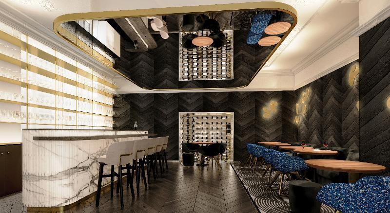 라 클레 샹젤리제 파리 바이 더 크레스트 컬렉션 외부 사진 Interior of the restaurant